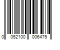 Barcode Image for UPC code 0052100006475