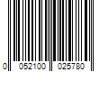 Barcode Image for UPC code 0052100025780