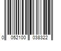 Barcode Image for UPC code 0052100038322