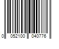 Barcode Image for UPC code 0052100040776