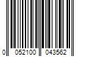 Barcode Image for UPC code 0052100043562