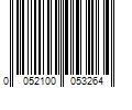 Barcode Image for UPC code 0052100053264