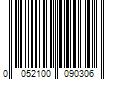 Barcode Image for UPC code 0052100090306