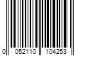 Barcode Image for UPC code 0052110104253