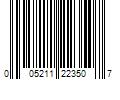 Barcode Image for UPC code 005211223507