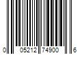 Barcode Image for UPC code 005212749006