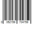 Barcode Image for UPC code 0052159704759