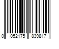 Barcode Image for UPC code 0052175839817