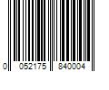 Barcode Image for UPC code 0052175840004