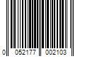 Barcode Image for UPC code 0052177002103