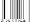 Barcode Image for UPC code 0052177002233