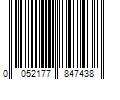 Barcode Image for UPC code 0052177847438