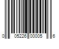 Barcode Image for UPC code 005226000056