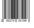 Barcode Image for UPC code 0052278261096