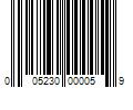 Barcode Image for UPC code 005230000059