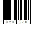 Barcode Image for UPC code 0052303407000