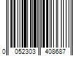 Barcode Image for UPC code 0052303408687