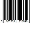 Barcode Image for UPC code 0052309720646