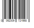 Barcode Image for UPC code 0052309721568