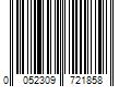 Barcode Image for UPC code 0052309721858