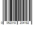 Barcode Image for UPC code 0052318204182