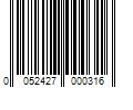 Barcode Image for UPC code 0052427000316