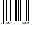 Barcode Image for UPC code 0052427017536