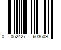 Barcode Image for UPC code 0052427603609