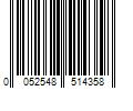 Barcode Image for UPC code 0052548514358