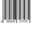 Barcode Image for UPC code 0052548727475