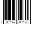 Barcode Image for UPC code 0052567002546