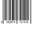 Barcode Image for UPC code 0052574721416