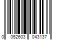 Barcode Image for UPC code 0052603043137