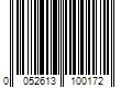 Barcode Image for UPC code 0052613100172