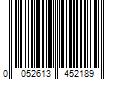 Barcode Image for UPC code 0052613452189