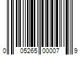 Barcode Image for UPC code 005265000079