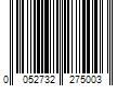 Barcode Image for UPC code 0052732275003