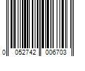 Barcode Image for UPC code 0052742006703