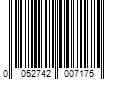 Barcode Image for UPC code 0052742007175