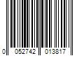 Barcode Image for UPC code 0052742013817