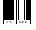 Barcode Image for UPC code 0052742022222