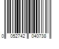 Barcode Image for UPC code 0052742040738