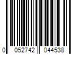 Barcode Image for UPC code 0052742044538