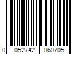 Barcode Image for UPC code 0052742060705