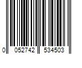 Barcode Image for UPC code 0052742534503