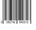 Barcode Image for UPC code 0052742540313