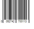 Barcode Image for UPC code 0052742700113