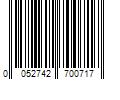 Barcode Image for UPC code 0052742700717