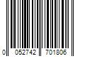 Barcode Image for UPC code 0052742701806