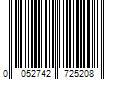 Barcode Image for UPC code 0052742725208